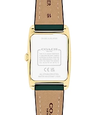 COACH Women's Reese Quartz Analog Leather Strap Watch