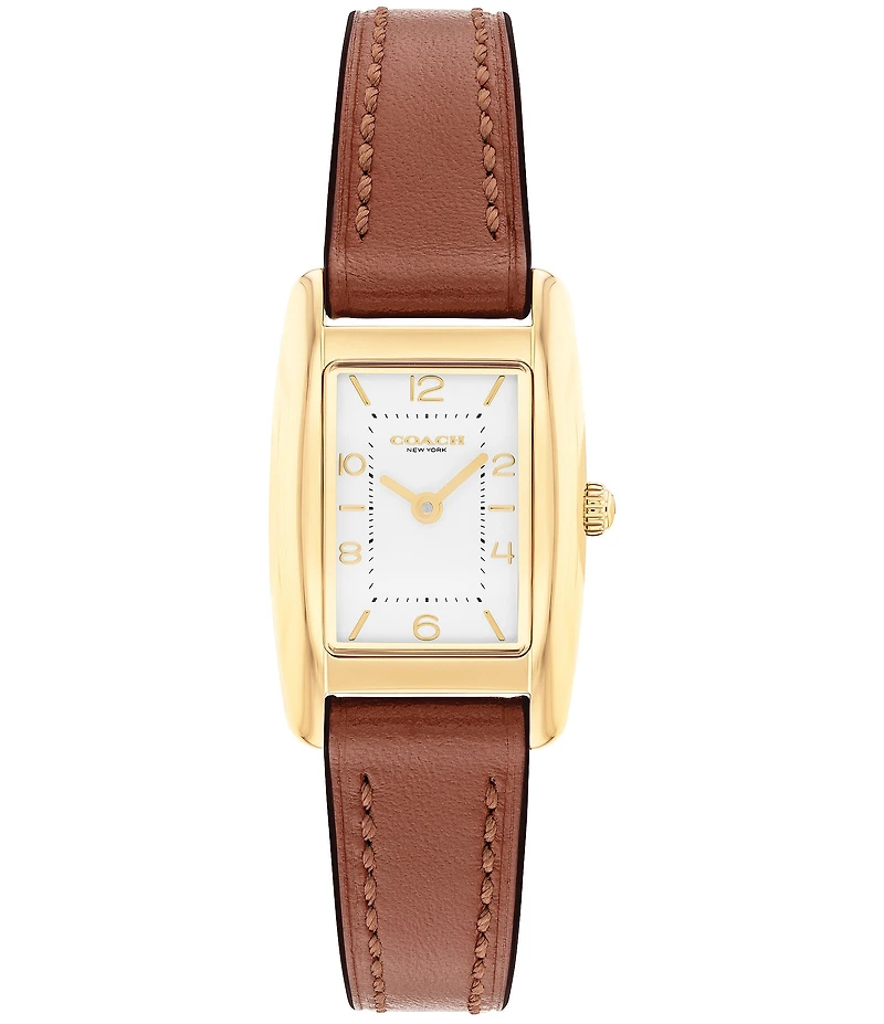 COACH Women's Reese 20mm Quartz Analog Leather Strap Watch