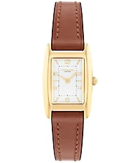 COACH Women's Reese 20mm Quartz Analog Leather Strap Watch