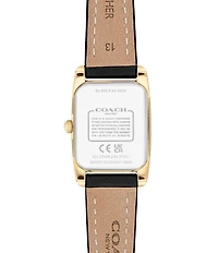 COACH Women's Reese 20mm Quartz Analog Leather Strap Watch