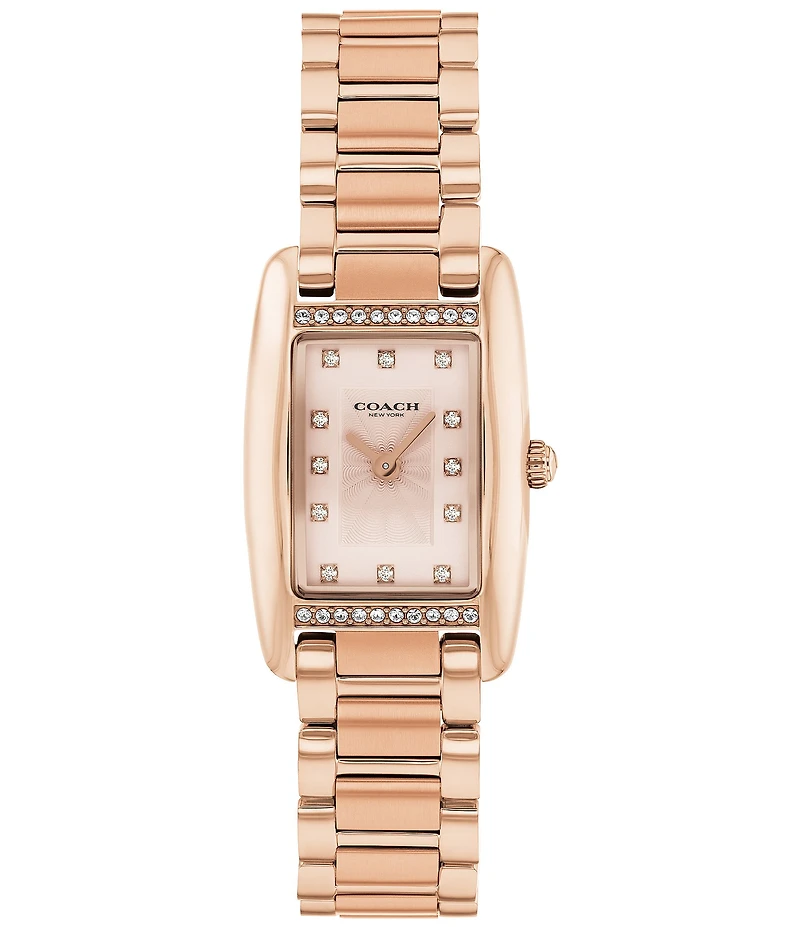 COACH Women's Reese 20mm Quartz Analog Stainless Steel Bracelet Watch