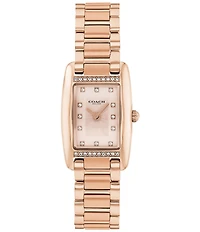 COACH Women's Reese 20mm Quartz Analog Stainless Steel Bracelet Watch