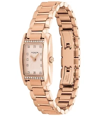 COACH Women's Reese 20mm Quartz Analog Stainless Steel Bracelet Watch