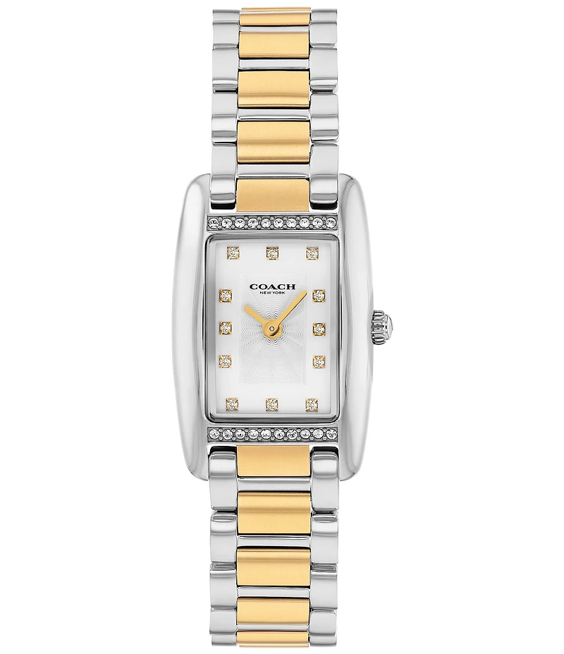 COACH Women's Reese 20mm Quartz Analog Stainless Steel Bracelet Watch