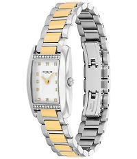 COACH Women's Reese 20mm Quartz Analog Stainless Steel Bracelet Watch
