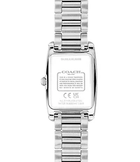 COACH Women's Reese 20mm Quartz Analog Stainless Steel Bracelet Watch