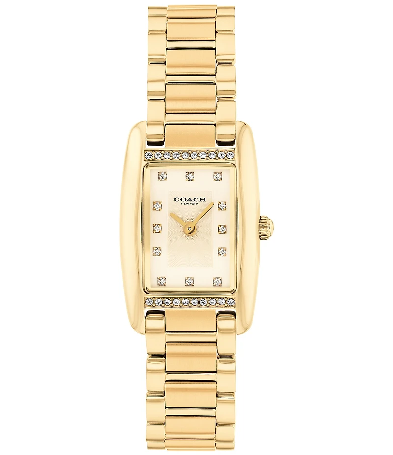 COACH Women's Reese 20mm Quartz Analog Stainless Steel Bracelet Watch