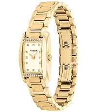 COACH Women's Reese 20mm Quartz Analog Stainless Steel Bracelet Watch