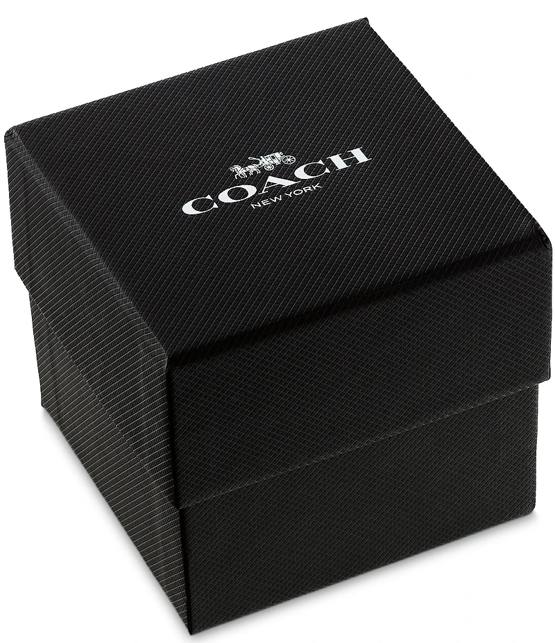 COACH Women's Reese 20mm Quartz Analog Stainless Steel Bracelet Watch