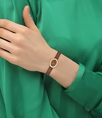 COACH Women's Sammy Quartz Analog Leather Strap Watch