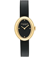 COACH Women's Sammy Quartz Analog Leather Strap Watch