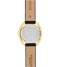COACH Women's Sammy Quartz Analog Leather Strap Watch
