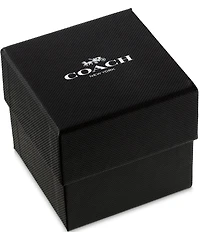COACH Women's Sammy Quartz Analog Leather Strap Watch