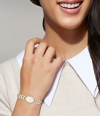 COACH Women's Sammy Quartz Analog Stainless Steel Bracelet Watch