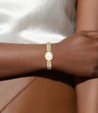 COACH Women's Sammy Quartz Analog Stainless Steel Bracelet Watch