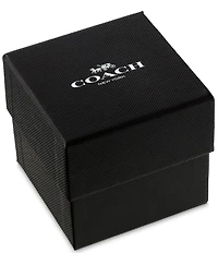 COACH Women's Sammy Quartz Analog Pink Leather Strap Watch