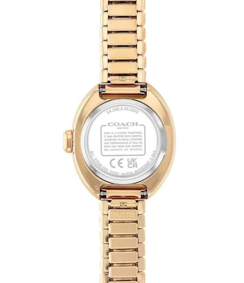COACH Women's Sammy Quartz Analog Stainless Steel Bracelet Watch