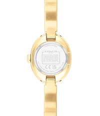 COACH Women's Sammy Quartz Analog Stainless Steel Logo Bracelet Watch