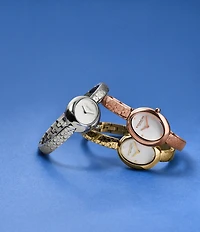 COACH Women's Sammy Quartz Analog Stainless Steel Logo Bracelet Watch