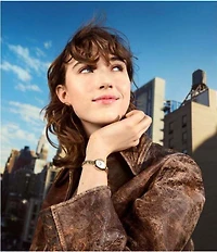 COACH Women's Sammy Quartz Analog Stainless Steel Logo Bracelet Watch
