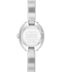 COACH Women's Sammy Quartz Analog Stainless Steel Logo Bracelet Watch
