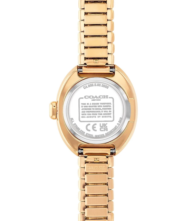 COACH Women's Sammy Quartz Analog Stainless Steel Bracelet Watch