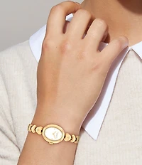 COACH Women's Sammy Quartz Analog Stainless Steel Heart Bracelet Watch
