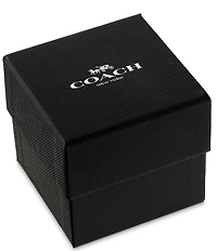 COACH Women's Sammy Quartz Analog Stainless Steel Heart Bracelet Watch