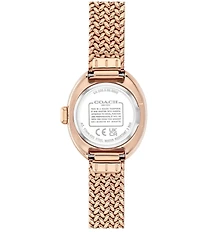 COACH Women's Sammy Quartz Analog Stainless Steel Mesh Bracelet Watch