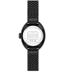 COACH Women's Sammy Quartz Analog Stainless Steel Mesh Bracelet Watch