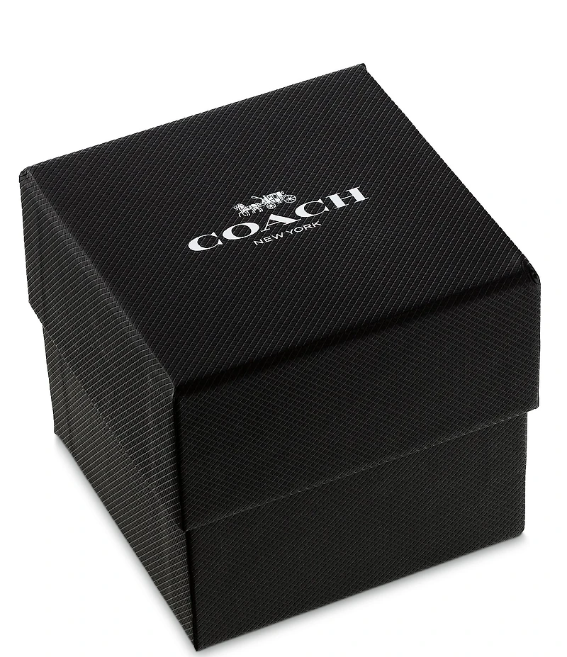 COACH Women's Sammy Quartz Analog Stainless Steel Mesh Bracelet Watch