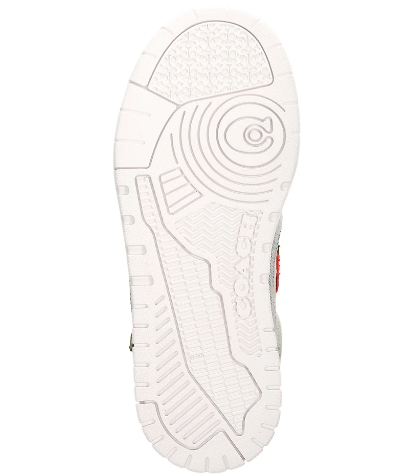 COACH Women's Soho Cherry Denim Charm Ornament Detail Sneakers