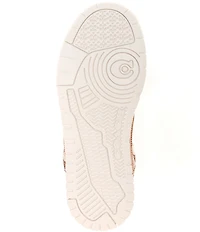 COACH Women's Soho Crystal Signature Jacquard Logo Lace Up Sneakers