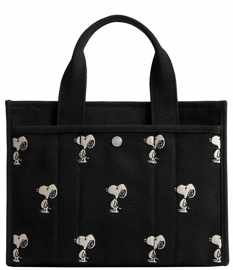 COACH x Peanuts Cargo 26 Snoopy Print Tote Bag