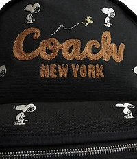 COACH x Peanuts Cargo Backpack with Snoopy Print