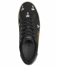 COACH X Peanuts Men's High Line Sneaker with Snoopy Print
