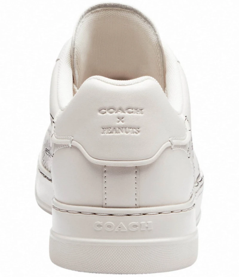 COACH X Peanuts Men's High Line Newspaper Print Sneakers