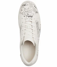 COACH X Peanuts Men's High Line Newspaper Print Sneakers
