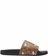 COACH X Peanuts Pool Slide Sandals