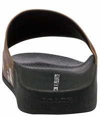 COACH X Peanuts Pool Slide Sandals