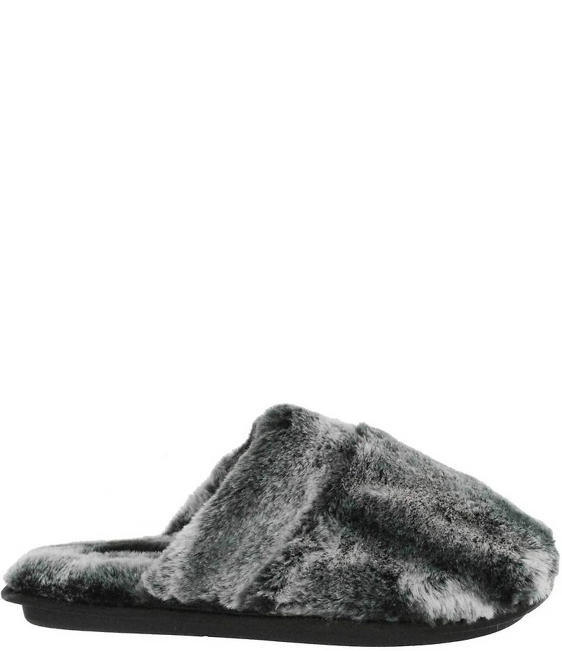 Cobian Minouu Fuzzy Faux Fur Mule Slippers