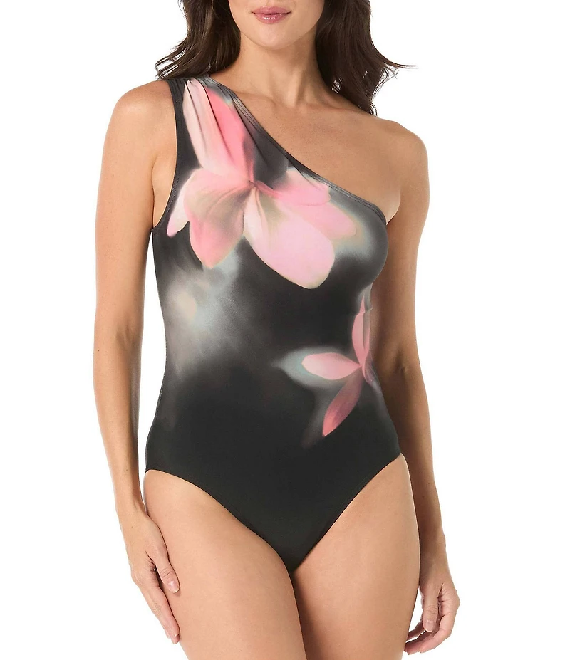 Coco Contours Genesis One Shoulder Neck One Piece Swimsuit