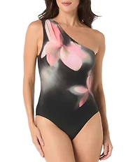 Coco Contours Genesis One Shoulder Neck One Piece Swimsuit