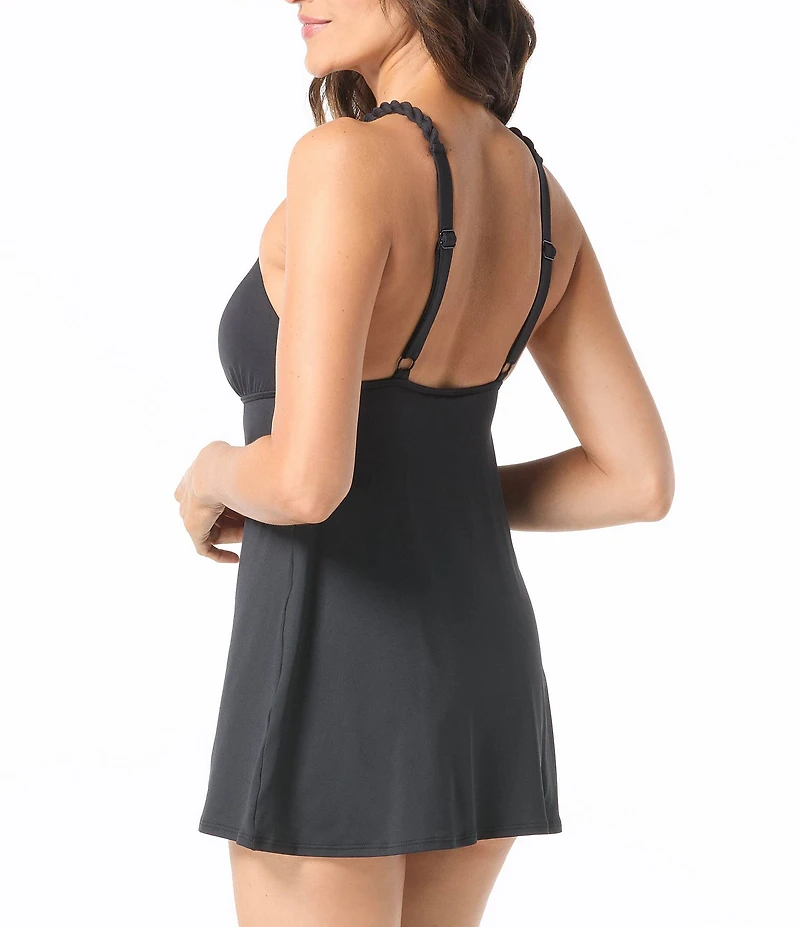 Coco Contours Muse Tummy Control High Neck Swimdress