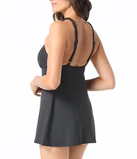 Coco Contours Muse Tummy Control High Neck Swimdress