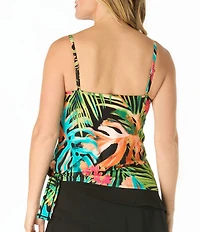 Coco Reef Island Grove Stella Underwire Bra Size Tankini Swim Top