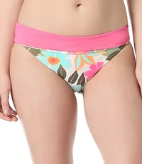Coco Reef Lush Bloom Verso Reversible High Waist Swim Bottom