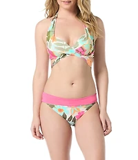 Coco Reef Lush Bloom Verso Reversible High Waist Swim Bottom