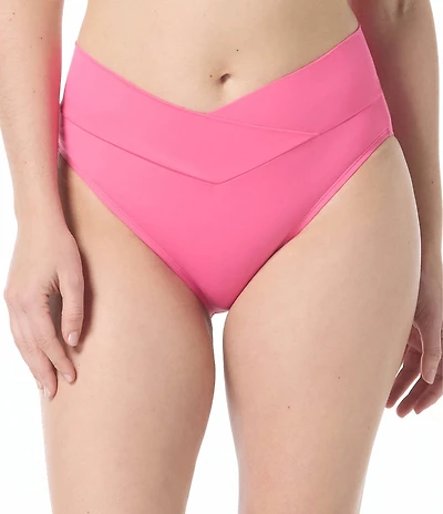 Coco Reef Solid Serene Crossover V-Waist Hipster Swim Bottom