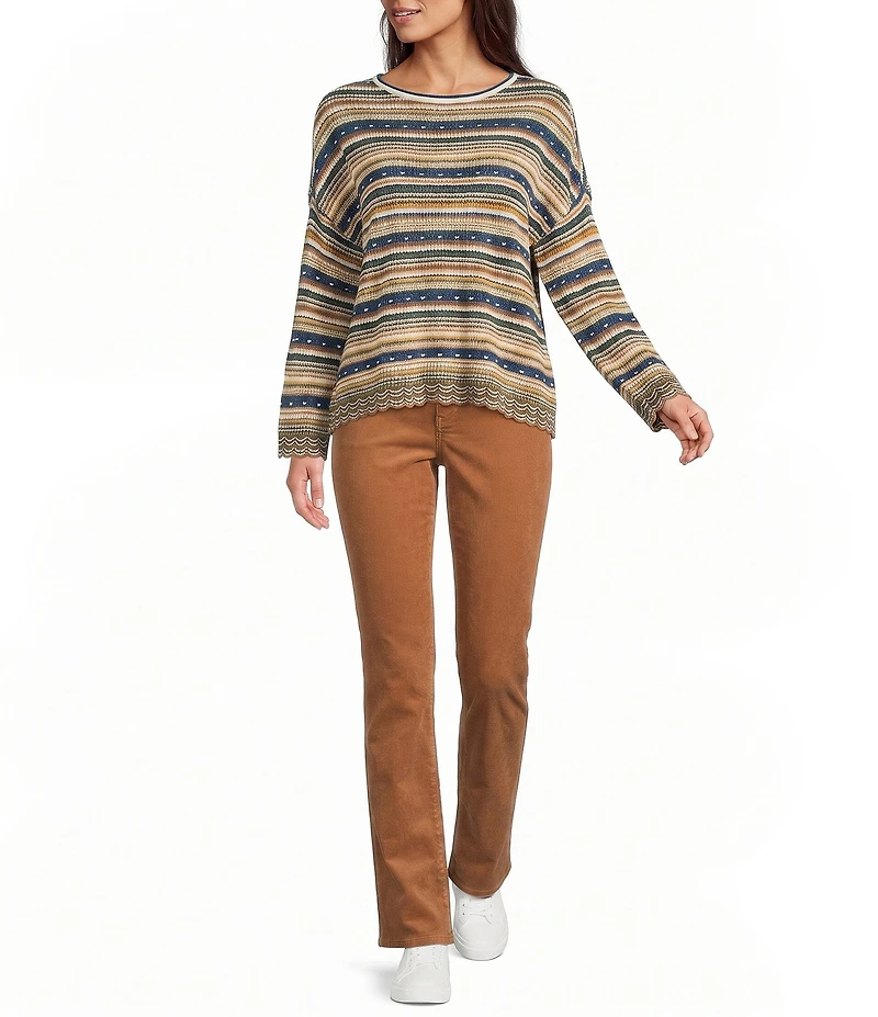 Code Bleu Chelsea Mid-Rise Straight Leg Jeans